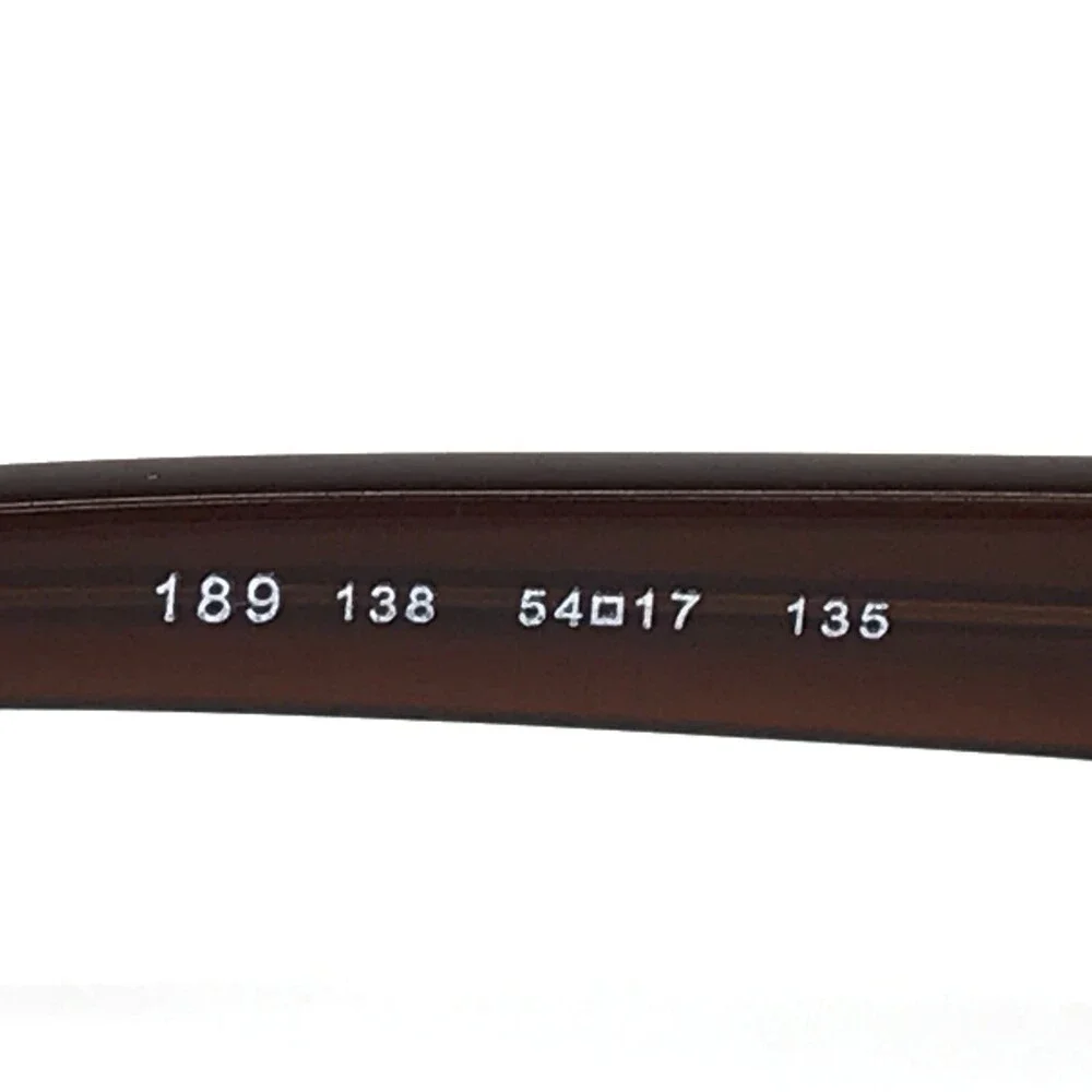 Bvlgari Eyeglasses Frames 189 138 Titanium Brown Rectangle Wire Rim 54-17-135